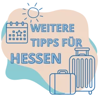 Illustration mit dem Text Weitere Tipps für Hessen