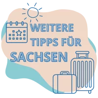 Illustration mit dem Text Weitere Tipps für Sachsen