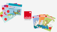 Abbildung von Mathe-Übungsheften von Schubi